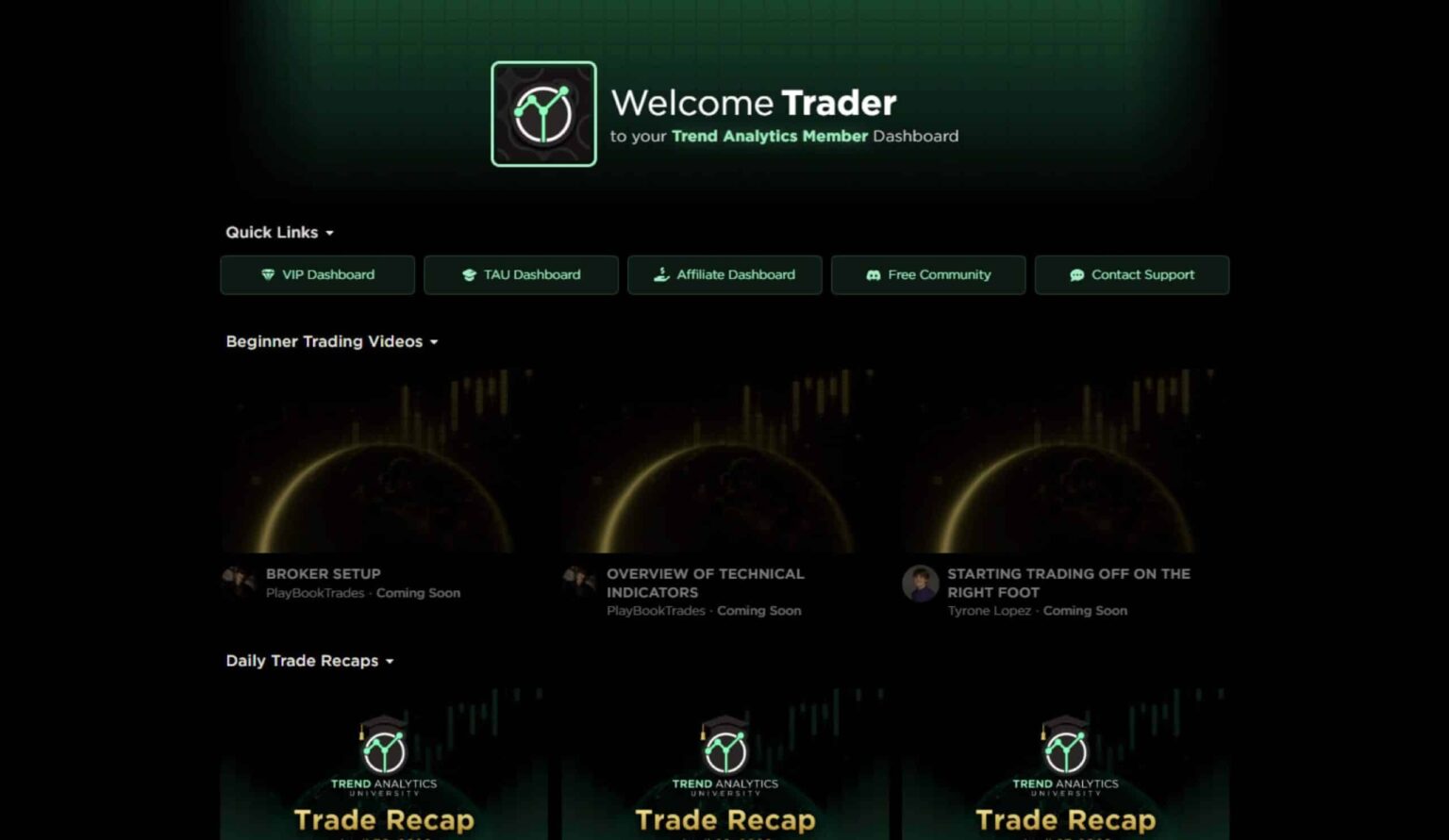 Member Sign Up - Trend Analytics